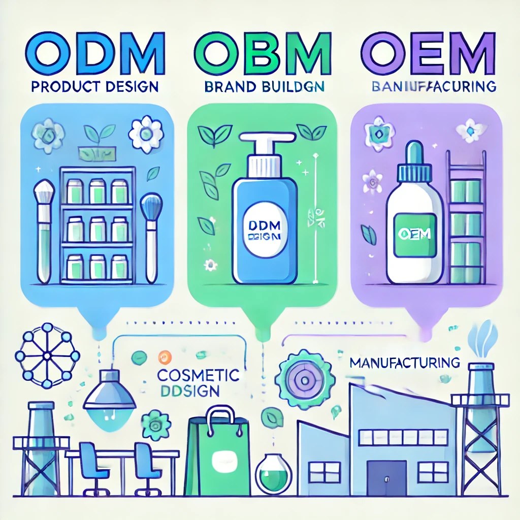 Phân Biệt ODM, OBM, OEM Trong Ngành Sản Xuất Mỹ Phẩm